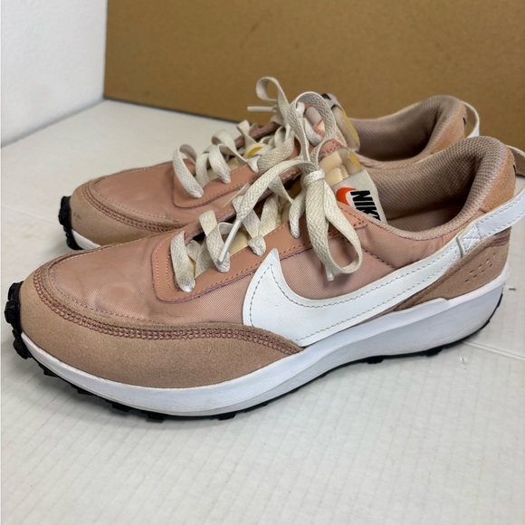 Nike Women's Waffle Debut Mauve Blush Pink White Air sz 7.5 - Picture 15 of 15